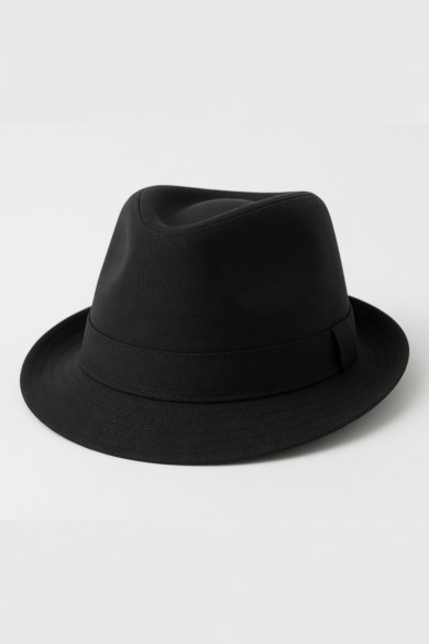 Şerit Bantlı Klasik Fedora Fötr Erkek Şapkası | Mollycrush