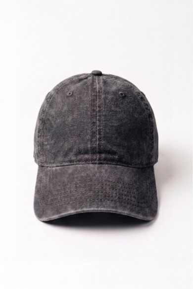 Eskitme Kanvas Unisex Beyzbol Şapkası
