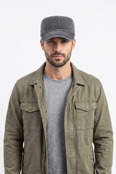 Eskitme Unisex Castro Şapka