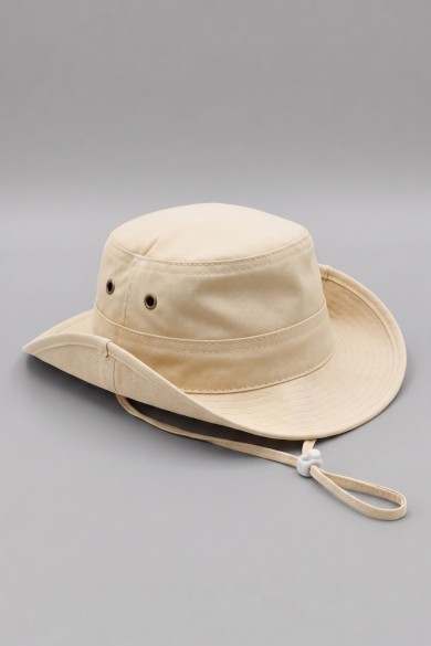 Boyun İpli Unisex Safari Şapkası
