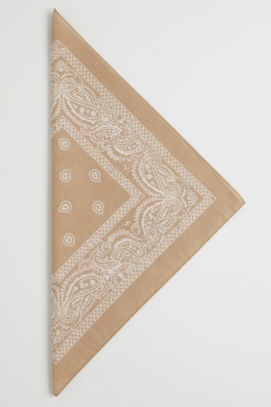 Şal Desenli Unisex Bandana