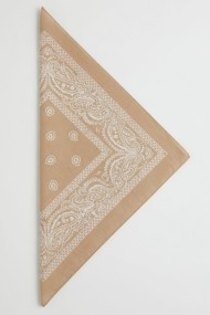 Şal Desenli Unisex Bandana