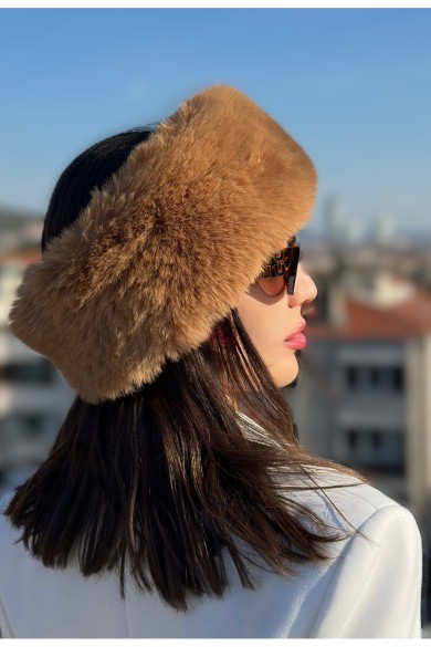 Peluş Kadın Boyunluk Bandana