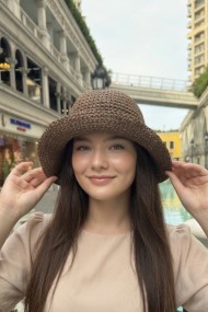 Örme Dokuma Basic Bucket Kadın Şapkası |Mollycrush