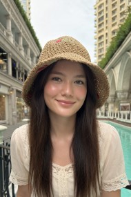 Kiraz Desenli Kadın Bucket Şapkası | Mollycrush