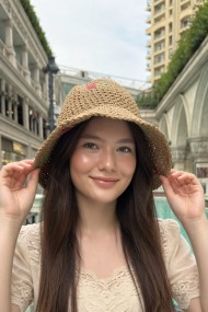 Kiraz Desenli Kadın Bucket Şapkası | Mollycrush