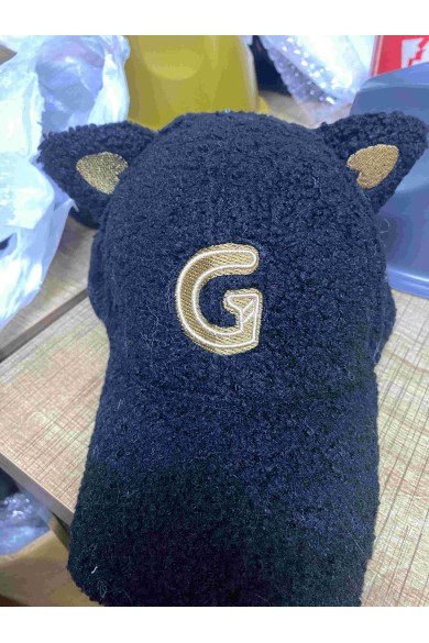 Kadın Kulak Detaylı Peluş Şapka | Kışlık Kep Model