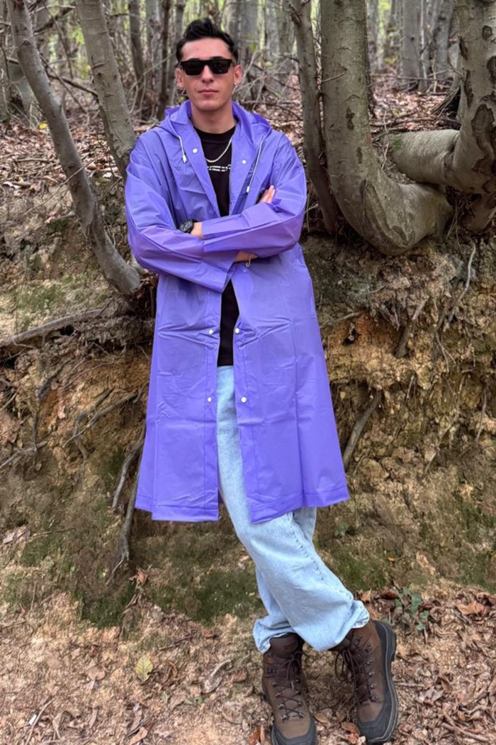 Unisex Eva Yağmurluk