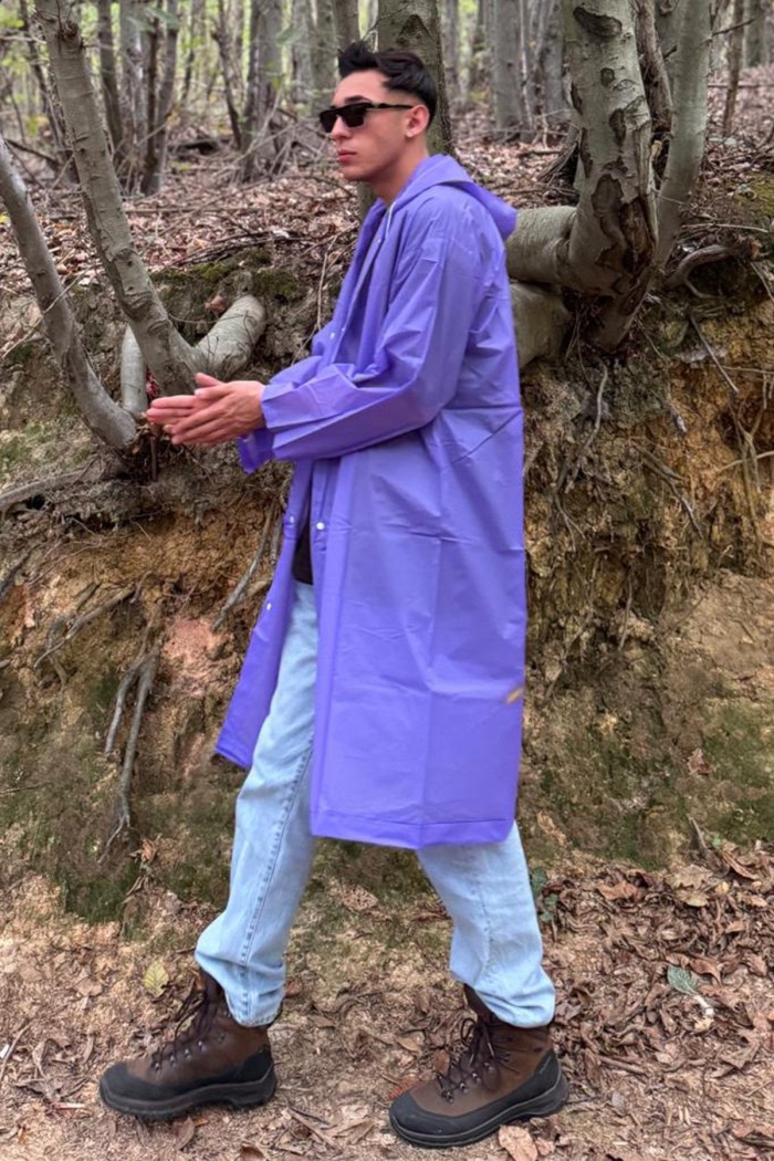 Unisex Eva Yağmurluk
