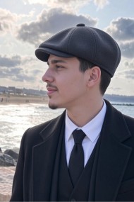 Lüks Unisex Yünlü Kasket | Kışlık Gazeteci Şapka