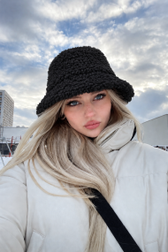 Kışlık Kadın Teddy Peluş Bucket | Balıkçı Kova Model  Şapka