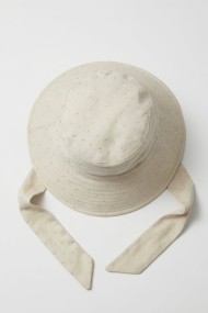 Taşlı Bağlamalı Gabardin Bucket Kadın Şapkası | Mollycrush