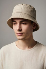 Sade Gabardin Bucket Balıkçı Unisex Şapkası | Mollycrush