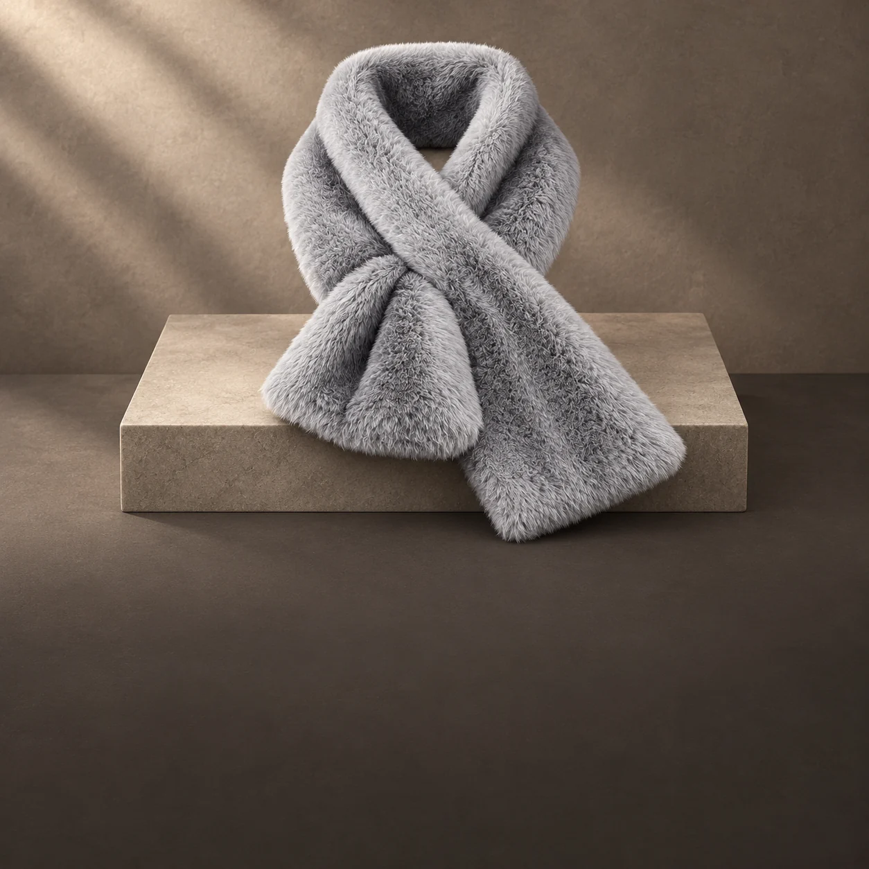 Kadın Kışlık Luxury Yumuşak Peluş Konfor Atkı